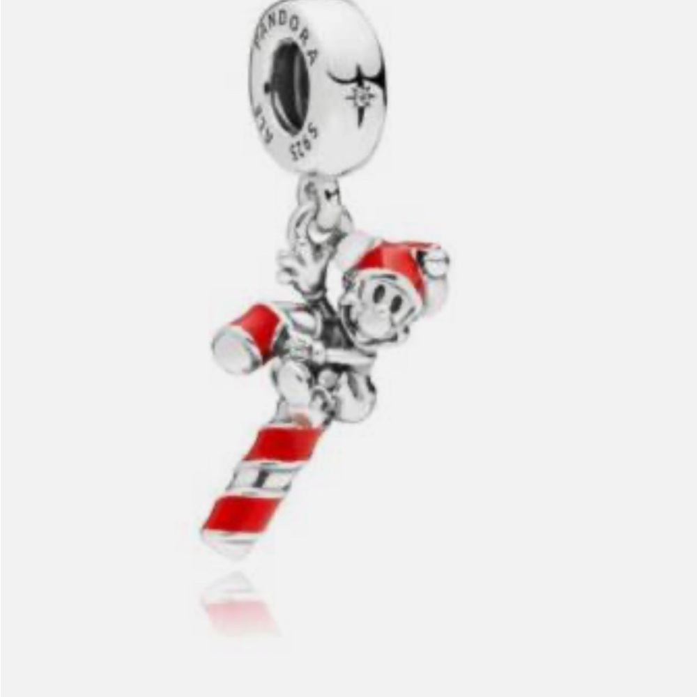 Pandora Charm Disney Stick Of Sugar With Mickey Mouse in Silver Brand New
